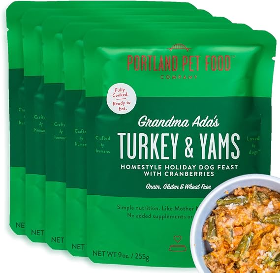 Portland Pet Food Company Fresh, Human Grade Dog Food Topper & Meal 5 Pack