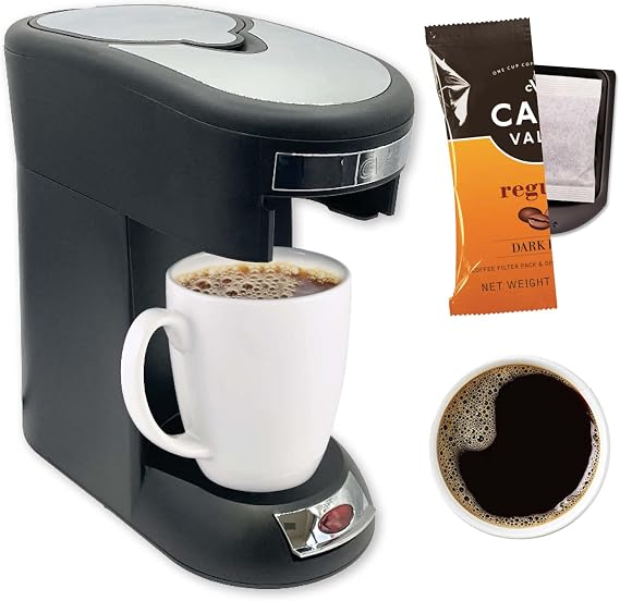 Single Serve Coffee Maker, Brews Single Coffee Packs
