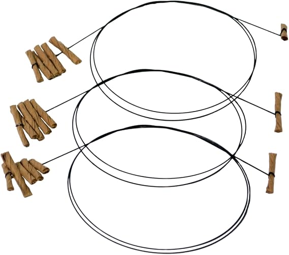 Cat Dancer Interactive Cat Toy - Fun and Fitness for Your Furry Friend - Engaging Paper Roll Attached with 30 Inches Flexible Spring Steel Wire for Playful Cats 3 Pack
