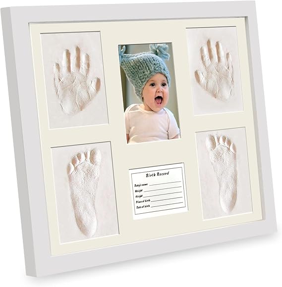 MICKYU Baby Handprint & Footprint Kit,13x11 in