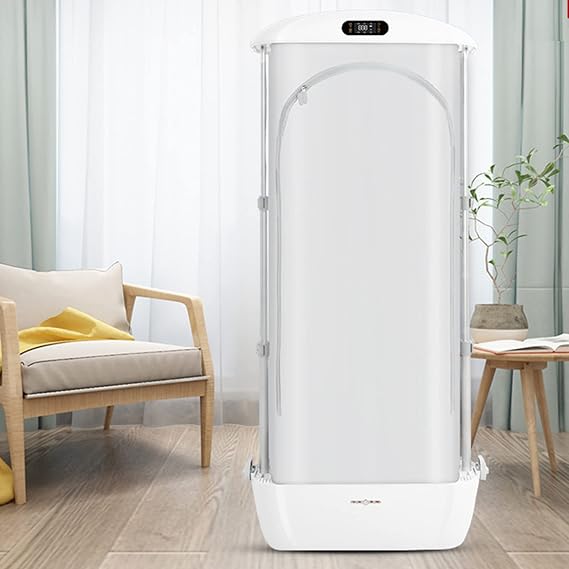 Automatic Clothes Ironing and Drying Machine, Portable Household Steam Wrinkle Removal and Folding Appliance