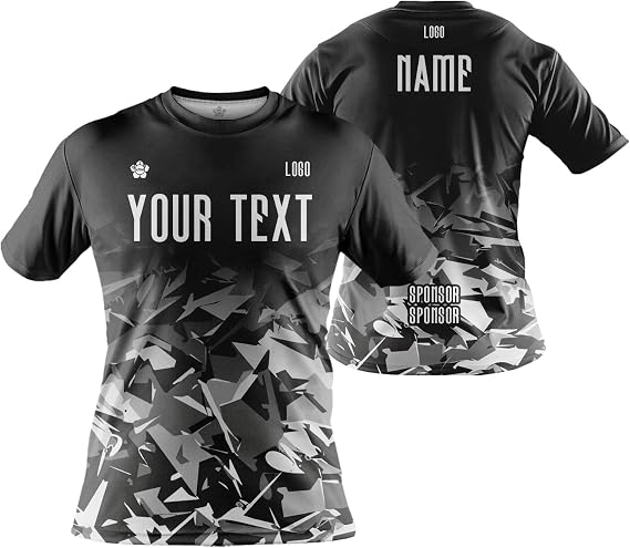 Custom Unisex Camouflage Series Jersey Shirt Short Sleeve for Running Esports