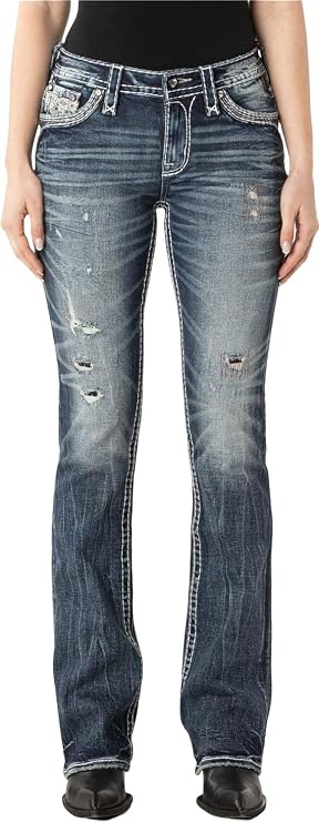 Rock Revival - Womens Taliaa B200R Boot-Cut Jeans