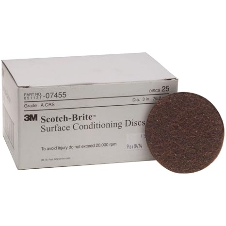 3M Scotch-Brite Surface Conditioning Disc, 5 in x NH A CRS, 50 per case