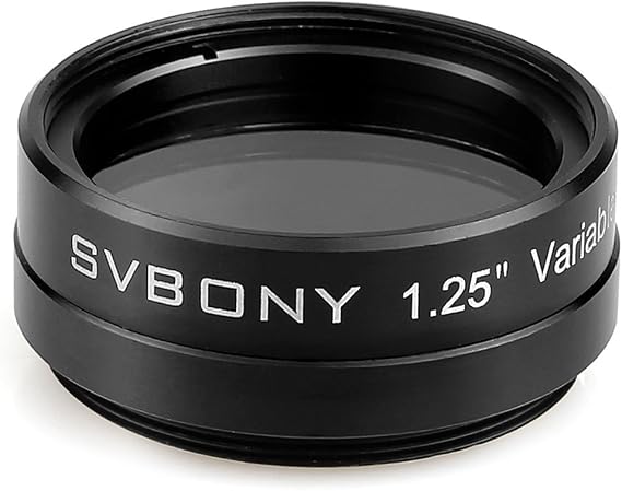 SVBONY Telescope Filter 1.25 inches, Variable Polarizing Filter Moon Filter