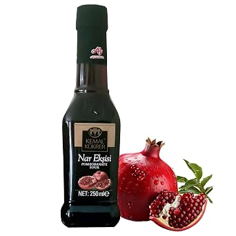Pomegranate Sour Paste, 100% Natural Pomegranate Molasses - 12 Oz 340 gr Pure Pomegranate Syrup from Turkey, Gourmet Sweetness, No Sugar Added - Vegan - Gluten Free Special Brand