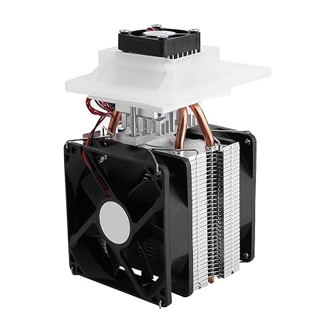 12V Semiconductor Refrigeration System, Thermoelectric Peltier Air Cooling Dehumidification with Fast Cooling
