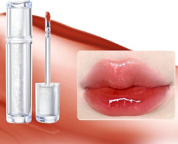 Judy Doll Hydrating Lip Tint, Mirror Lip Gloss With Metal Tip Applicator - Long-lasting And Nonstick