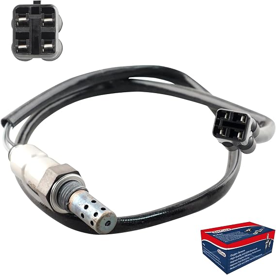21176-0853 Replace 21176-0824 Oxygen O2 Sensor Air Fuel Ratio | Compatible with Yamaha NMAX155 835mm Kawasaki Ninja 400 EX400 EX 400 Ninja 650 EX650 J-K Z650 Z-650 ER650 ER 650 2017-2019