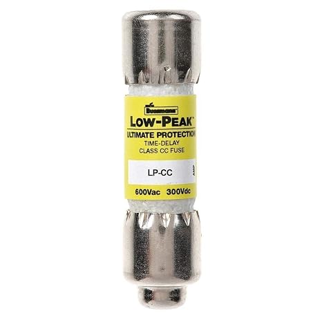 Cooper Bussmann LP-CC-5-6/10 Class CC Low-Peak Time Delay Fuse
