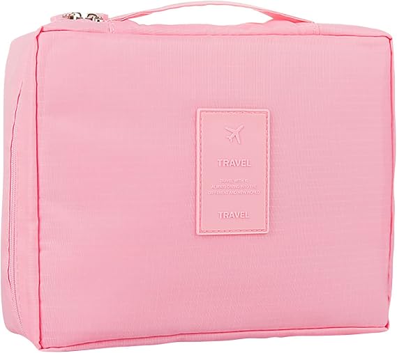 Waterproof Large Capacity Toiletry Bag for Women Travel Essentials Organizer, Cosmetic Case