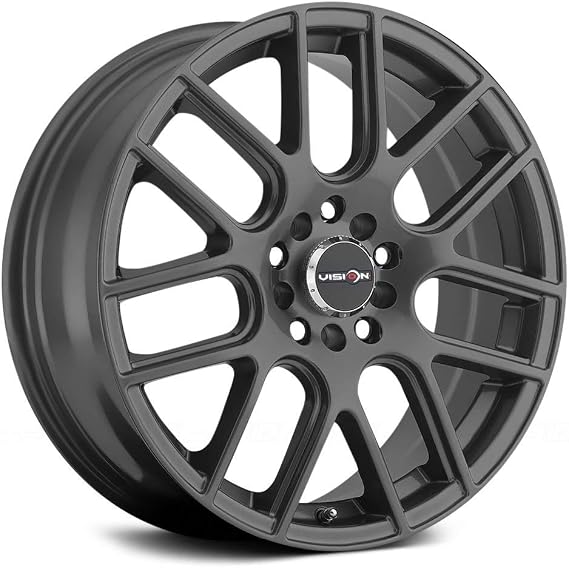 Vision 426 Cross Gunmetal Wheel with Painted Finish (15x6.5"/5x108mm)