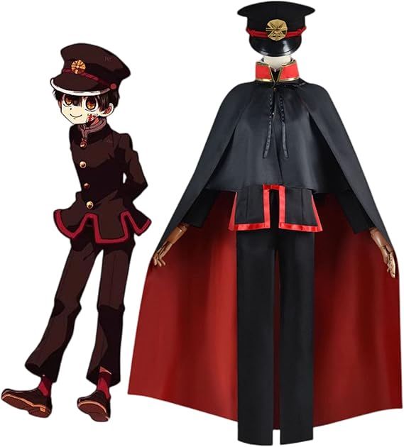 Buyoem Hanako Kun Cosplay Costume With Hat Yashiro Cosplay Costume Dress Halloween Cosplay With Wig