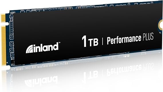 Inland 1TB Gaming NVMe SSD Internal Solid State Drive Optimized for PS5