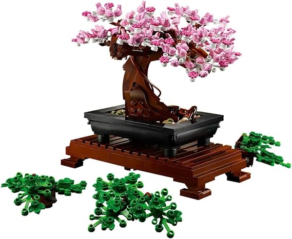 LEGO Icons Bonsai Tree 10281 Building Kit, a Building Project to Focus the Mind With a Beautiful Display Piece to Enjoy