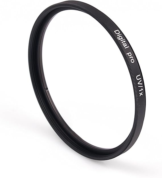 Rodenstock 505811 58mm Slim UV Haze Aluminum Mount Multi-coated Red Label Filter (Black/Transparent)