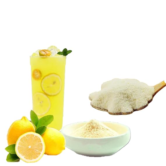 Lemon powder 7.76oz. Suitable for beverages lemon seasoning powder packets for smoothies