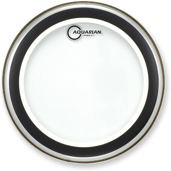 Aquarian Drumheads SX13 Studio-X Clear 13-inch Tom Tom Drum Head