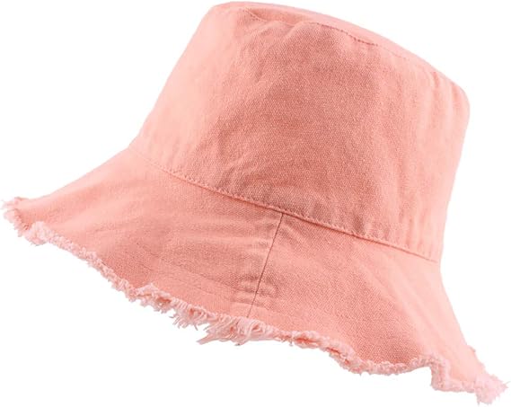 Women Solid Color Bucket Hats Summer Outdoor Sunscreen Sun Hats Minimalist Sunshade Fisherman Cap