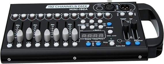 E-Lektron C-192A DMX Controller 192 Channel Light Effect Control Panel Light Control