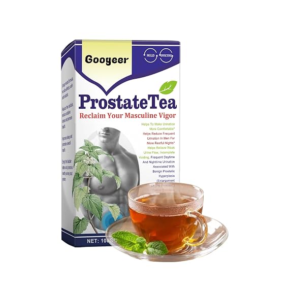 Prostate Health Tea - Natural Blend With Orange Peel, Bergamot & Honeysuckle For Urinary Flow, Sleep Quality & Overall Wellness(3PCS)