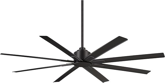 Minka-Aire F896-65-CL Xtreme H2O 65 Inch Outdoor Ceiling Fan with DC Motor in Coal Finish