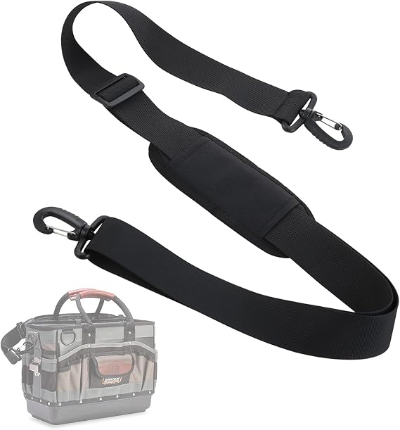 Shoulder Strap Compatible with Veto Pro Pac,63" | Adjustable Strap with Detachable Thick Pad,Reduce Shoulder Pressure,Black