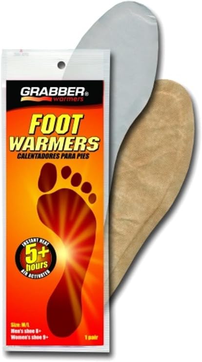 Grabber Foot Warmer Insole, Medium/Large