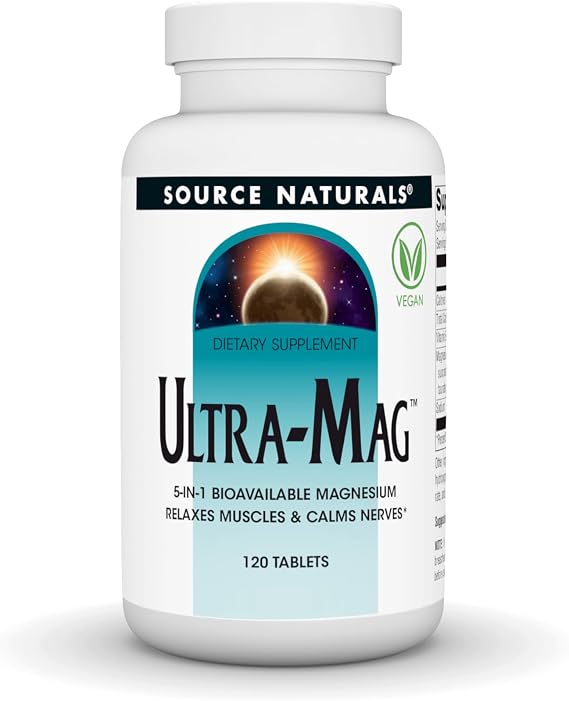 Source Naturals Ultra-Mag - 120 Vegan Tablets