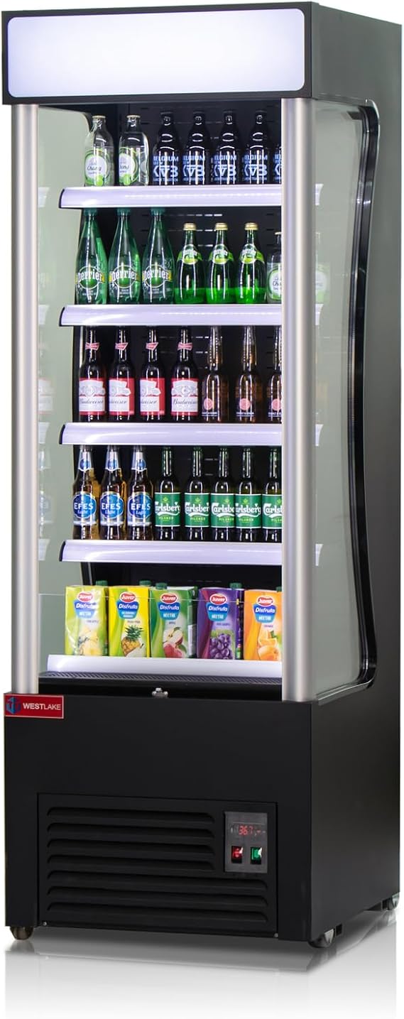 WESTLAKE Open Air Merchandiser Commercial Refrigerator 27.5 W 28.3" D