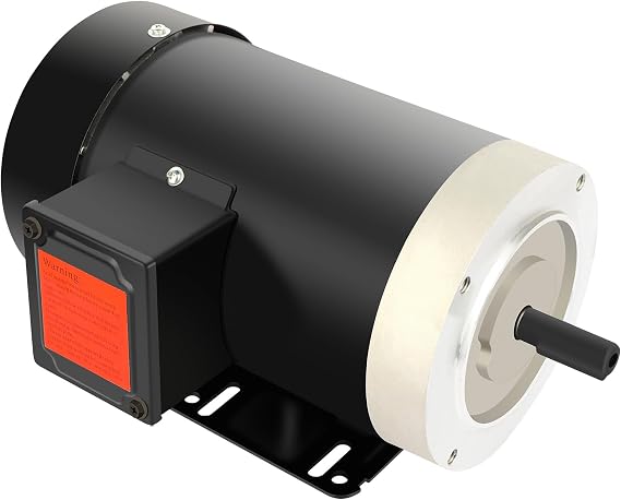 3HP Electric Motor, 3450RPM General Purpose Motor, Three Phase Motor 230V/460V CW/CCW TEFC