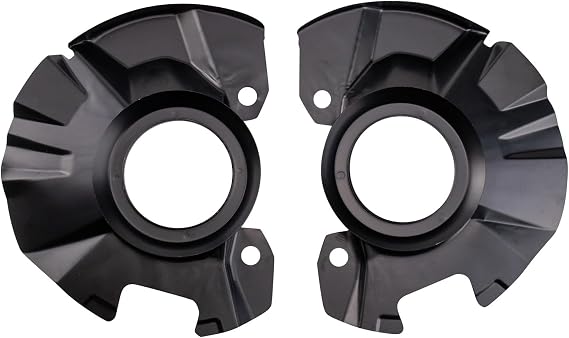 Front Brake Dust Shield Set
