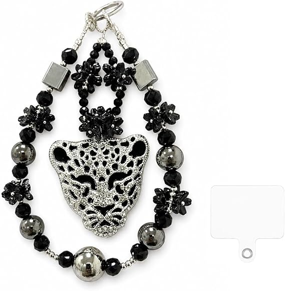 Phone Charm Chain Beaded Lanyard Keychain Bag Charm