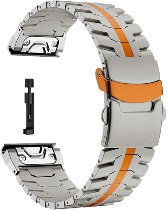 Quick Fit 22 26mm Titanium Strap For Garmin Fenix 8 51mm 7 7X 6 6X Pro 5 5X Plus Metal Bracelet Accessories