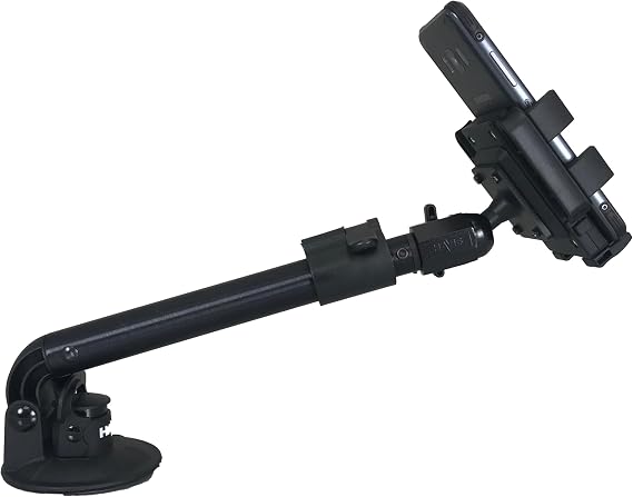 Havis PKG-WIN-102 Telescoping Universal Rugged Phone Cradle & Industrial Strength Suction Cup Mount
