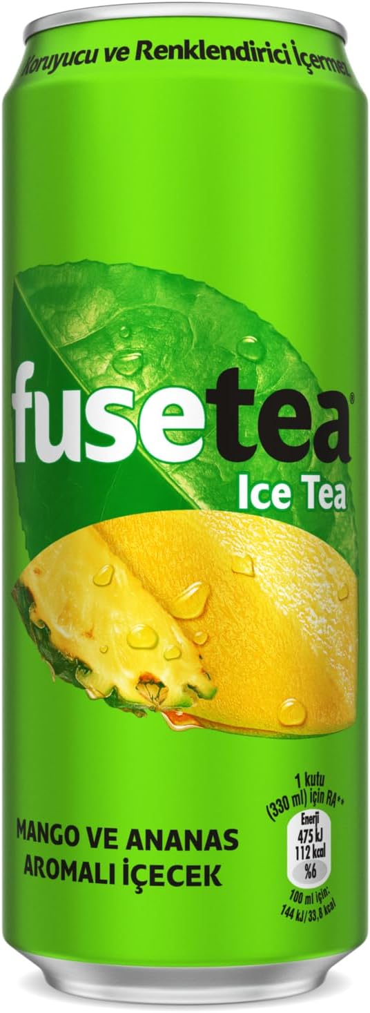 Fusetea Mango ve Ananas Aromalı Soğuk Çay Kutu 12x330 ml
