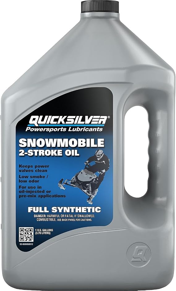 Quicksilver Full Synthetic 2-Stroke Snowmobile Oil