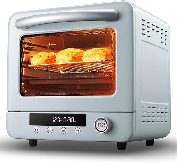 Oven Built In Electric Single Oven - Stainless Steel Premium Convection Halogen Oven Cooker Mini Oven And Grill Ideal For Roasting，Baking Useful