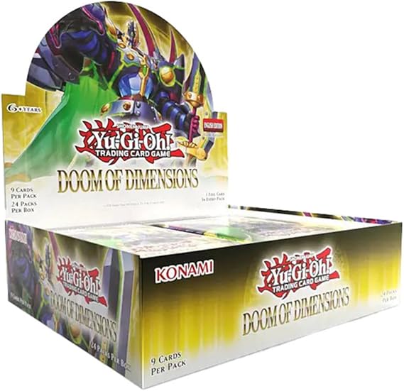 Yu-Gi-Oh! CCG: Core Booster Box: Doom of Dimensions Booster Box - 24 Packs