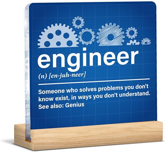 Engineer Gifts for Women Men, Gifts for Engineers Mechanical Engineering