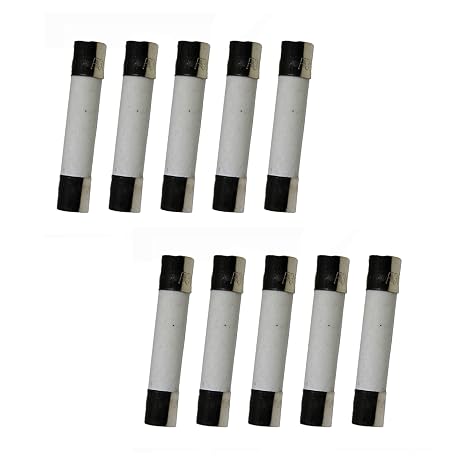 10pcs 6x30mm F0.5AL250V 0.5A 250V Fast Blow Fuse Ceramic Fuse