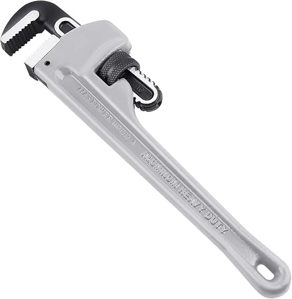 MAXPOWER Claw Wrench 10"/250mm, Stillson Type Pipe Wrench Multifunctional Plumbing Wrench Universal Wrenches Heavy Duty