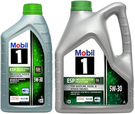 Mobil 1 Esp 5W30 Motor Yağı 4 L+ 154283 Esp 5W30 Motor Yağı 1 L