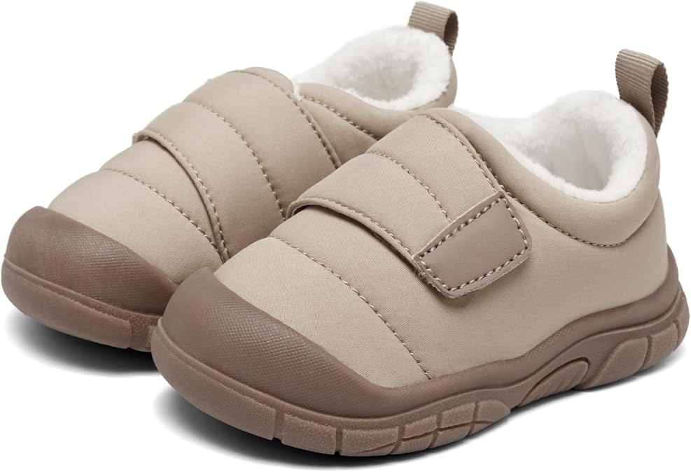 MORENDL Fall Winter Toddler Shoes 0-4 Years Boy & Girl Fur Booties Baby Snow Boots