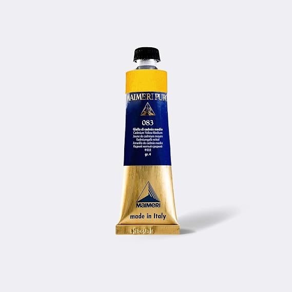 Maimeri Puro Oil Colors - Cad.Yellow Med. 40Ml