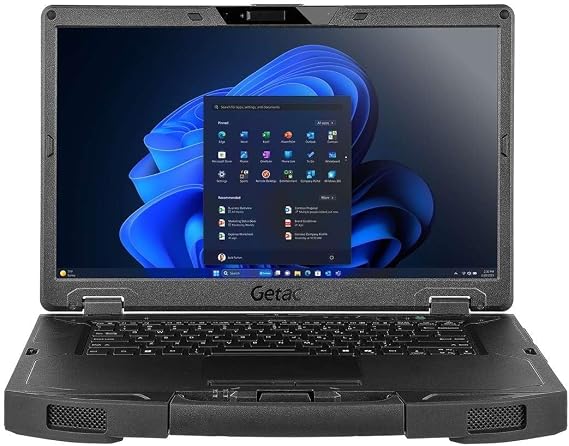 Getac S510 Rugged Laptop, Ultra 5, 15.6" FHD Non-Touch, 32GB, 1TB, Webcam