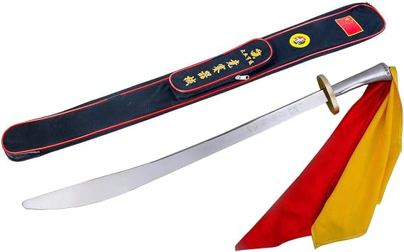 DaYe Wushu Competition Broadsword Dao with Light Weight Soft Blade and Stainless Handle