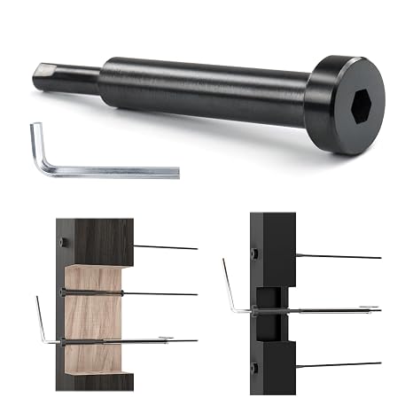 [Patent]Muzata 20Pack Black Cable Railing Hardware Invisible Tensioner CR36 | 1/8" Cable Railing Hardware Kit for Deck and Stairs, Fits 2"2" 4"4" Wood Metal Post, Swage Stud End, T316 Stainless Steel