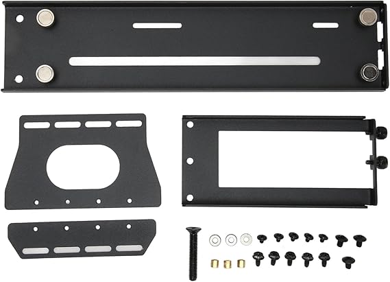 GPU Support Bracket, Vertical GPU Mount PCI E 3.0 X16 Graphics Card VGA Support Bracket Holder with Pretty Lighting, Adjustable Bracket for ATX PC Case (26 * 6.2 * 12.8 cm)