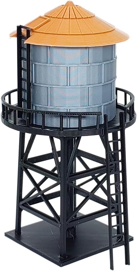 Outland Models Train Railway Layout Trackside Water Tower HO Scale 1:87